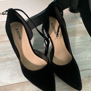JustFab ankle strap heels!